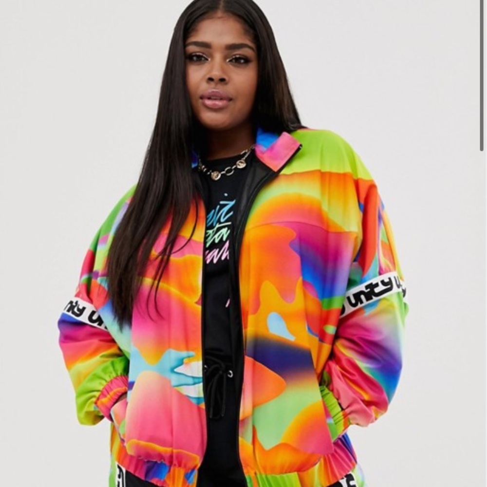 Glaad x ASOS Curve Track Jacket 🌈